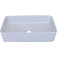 Умывальник Керамин Плаза 55 ФС (серо-голубой, матовый)