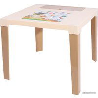 Детский стол Эльфпласт Аладдин (слоновая кость/бежевый)
