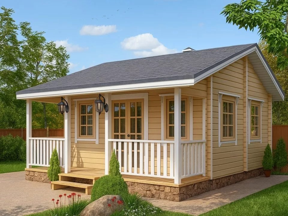 

Русская баня Woods из бруса Сахара