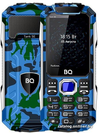 Кнопочный телефон BQ BQ-2432 Tank SE (камуфляж)