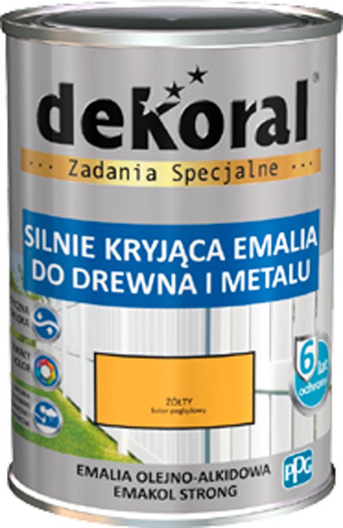 

Эмаль Dekoral Emakol Strong 0.9 л (лазурный)