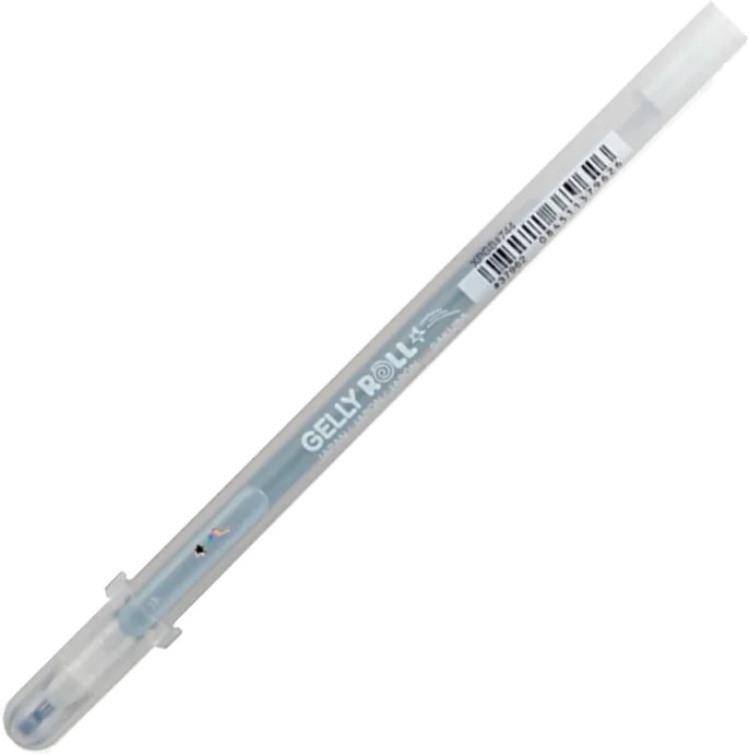 

Ручка гелевая Sakura Pen Stardust XPGB744 (серебристый)