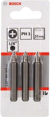 

Набор бит Bosch 2607001520 (3 предмета)