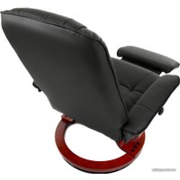 Массажное кресло Calviano 2161 (экокожа, черный)