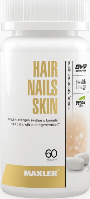 

Комплекс Maxler Hair Nails Skin (60 таблеток)