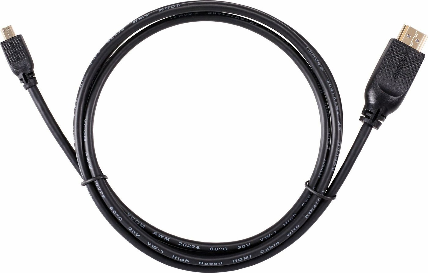 Кабель VCOM CG587-1.5M HDMI - MicroHDMI (1.5 м, черный)