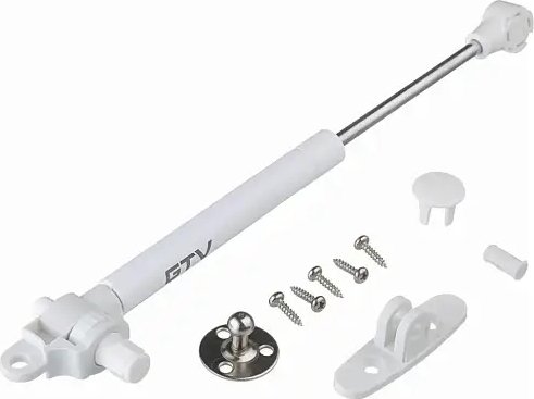 

Газ-лифт GTV с доводчиком и регулировкой белый 120H