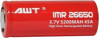 Аккумулятор AWT 26650 IMR 5200mAh 45A