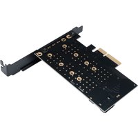 Адаптер для подключения M.2 накопителей Gembird MF-PCIE-NVME-SATA