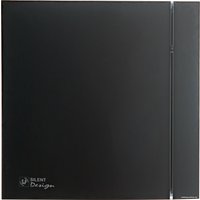 Осевой вентилятор Soler&Palau Silent-200 CRZ Matt Black Design 5210425400-013100
