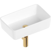 Умывальник Lauter 21674A + клапан 21190G + сифон 21635G (золото)