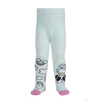 Колготки Conte-kids Tip-Top Веселые ножки 14С-79СП (р. 104-110, бледно-бирюз. 482)