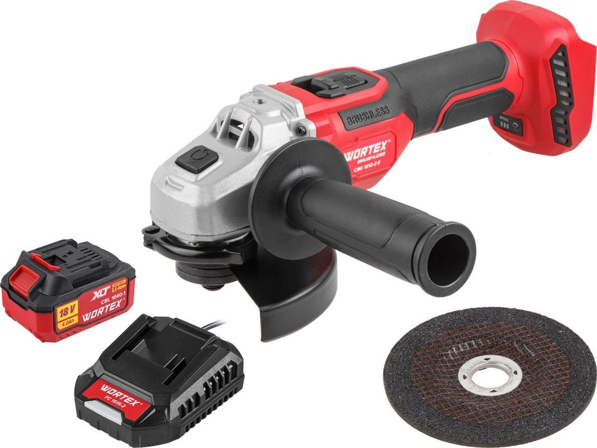 

Угловая шлифмашина Wortex CAG 1812-2 E 1334917 (с 1-им АКБ)