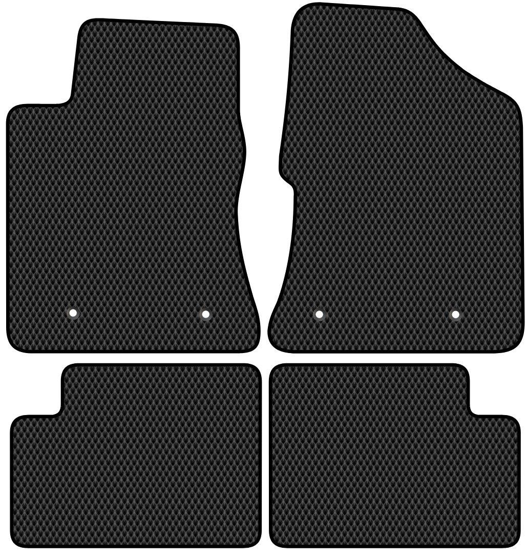 

Комплект ковриков для авто Alicosta Geely Englon SC7 2011 - 2015 (черный, ромб)