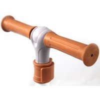 Трехколесный самокат RiverToys HB-T8 (коричневый)