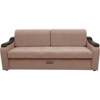 Диван Сириус Лидер-4 ППУ (Eva 02 велюр светло-бежевый)