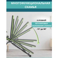 Силовая скамья DDS Apulia B-4 (черный/зеленый)