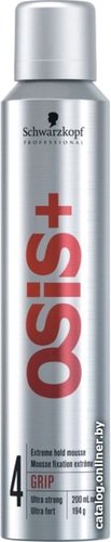Мусс Schwarzkopf Professional Osis+ для волос Grip (4 Ultra strong Extreme hold mousse)