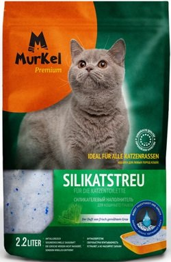 

Наполнитель для туалета MurKel Силикагелевый 2.2л (скошенная трава)