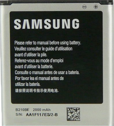 

Аккумулятор для телефона Копия Samsung Galaxy Core Advance [B210BE]