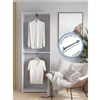 Шкаф распашной Горизонт Бонн 760 (белый)