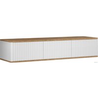 Тумба Shtabe Royal 5030 эко (белый/дуб кантри золотой)