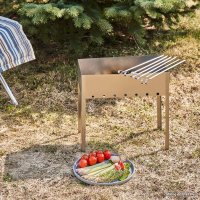 Разборный мангал Сокол 62-0005 (с шампурами)