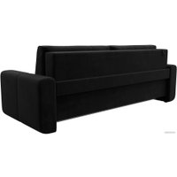 Диван Лига диванов Лига-031 121260 (велюр черный)