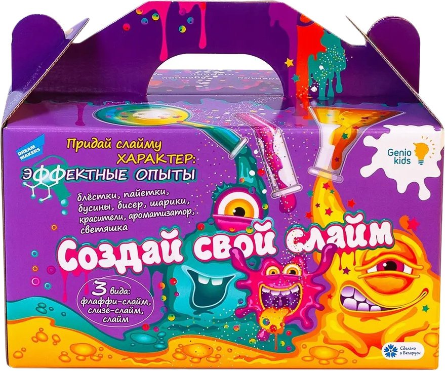 

Набор для опытов Genio Kids Создай лизуна NOL_03