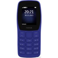 Кнопочный телефон Nokia 105 (2022) TA-1428 Dual SIM (синий)
