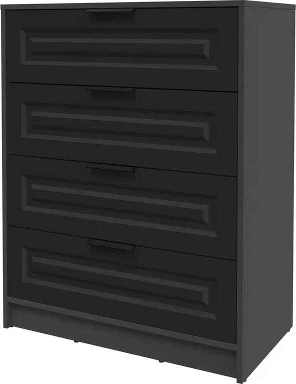 

Комод Интерлиния Концепт КТ-К80 Деко (антрацит/черный)