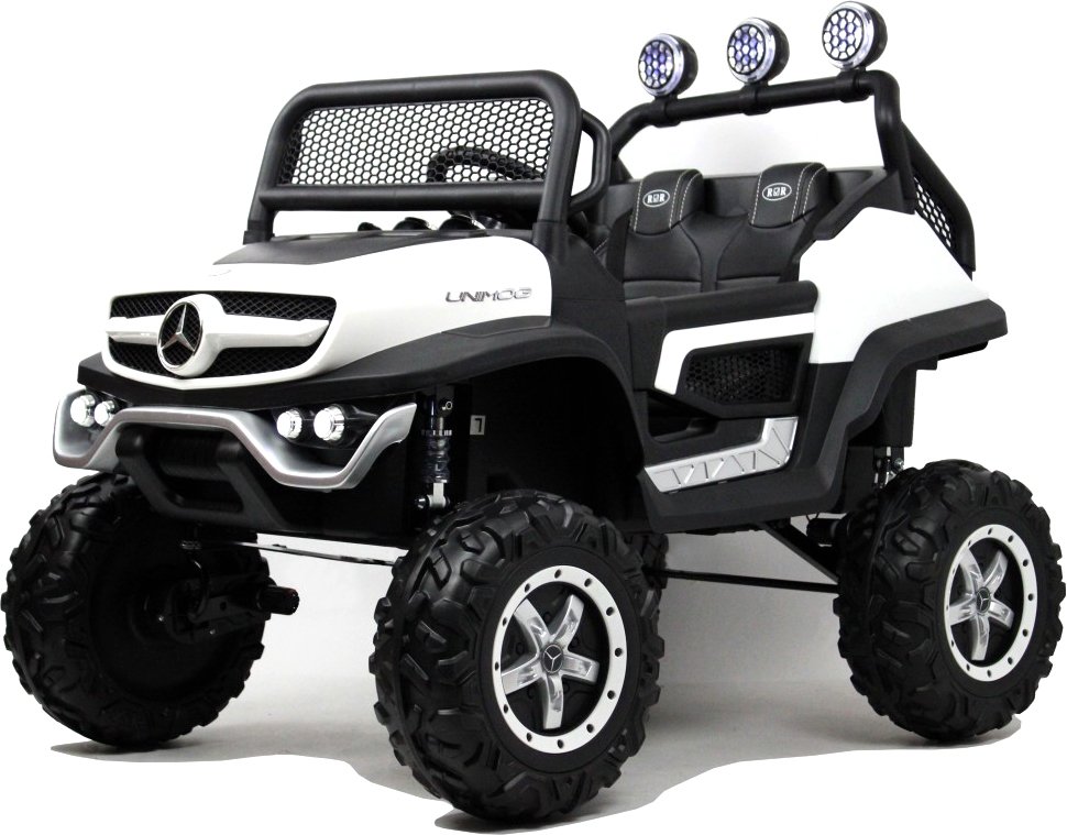 

Электромобиль RiverToys Mercedes-Benz Unimog Mini P777BP (белый)
