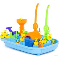 Набор игрушек для ванной Полесье Поймай уточку 40541 (в коробке)