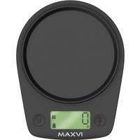 Кухонные весы Maxvi KS102P (черный)