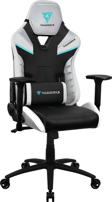 

Игровое (геймерское) кресло ThunderX3 TC5 Arctic White (черный/белый)