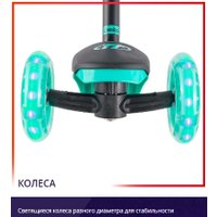 Трехколесный самокат Tech Team Lambo (зеленый)