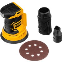 Эксцентриковая шлифмашина Denzel COS-125-0 (без АКБ)