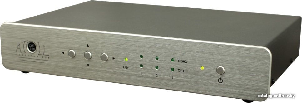 Цифро-аналоговый преобразователь ATOLL DAC100 Signature (серебристый)