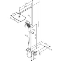 Душевая система  AM.PM Func F078F400