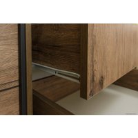 Шкаф-купе Рэйгрупп Bromo VVH 03 РГ-11.03 B 140 VVH 140x220.5 (дуб велингтон/черный)