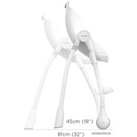 Высокий стульчик Oribel Cocoon (blue raspberry marshmallow)