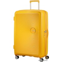 Чемодан-спиннер American Tourister SoundBox Golden Yellow 77 см