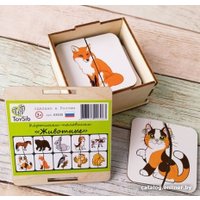 Развивающая игрушка ToySib Картинки-половинки Животные TS-03030