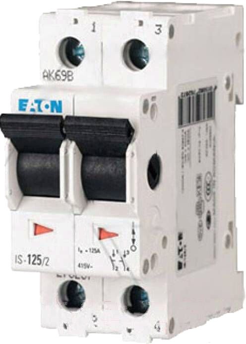 

Выключатель нагрузки Eaton IS-40/2 2P 40A 12.5kA 2M 276271