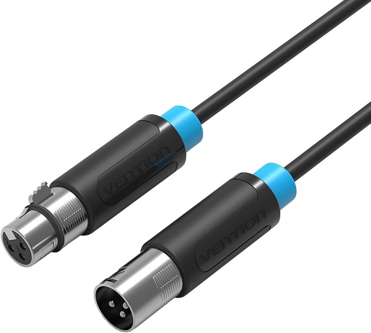 

Кабель Vention BBFBG XLR - XLR (1.5 м, черный)