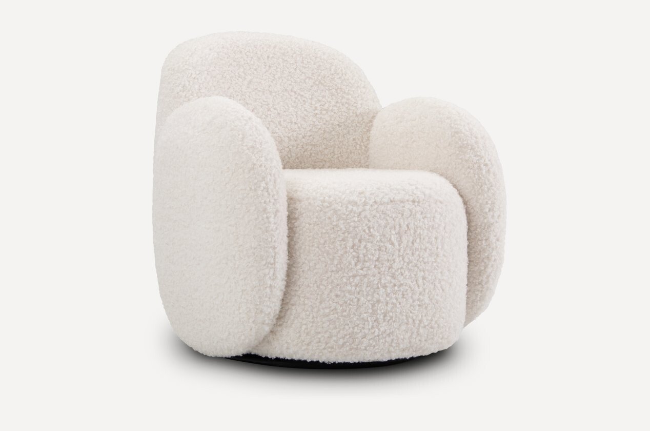 

Интерьерное кресло Divan Теоп 251239 (поворотное Cozy Milk)