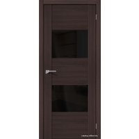 Межкомнатная дверь el'Porta Vetro VG2 Black Star (Wenge Veralinga)