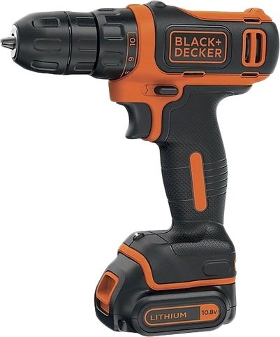 

Дрель-шуруповерт Black & Decker BDCDD12 (с 1-м АКБ и без кейса)