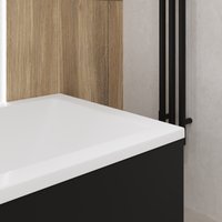 Ванна Lauter Oasis 190х90 21203090 (с ножками и лицевым черным экраном)