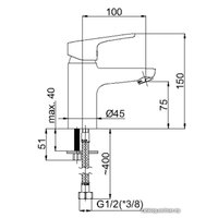 Смеситель Rubineta Uno-18 (N80001)